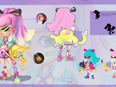 小萝莉（个人主页-ZNTk0MjMwMDQ=） - 游戏原画 - 站酷设计师方便面哈原创素材 - 站酷ZCOOL