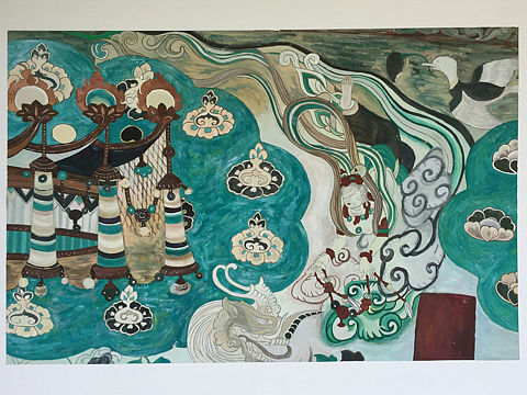 壁画作品