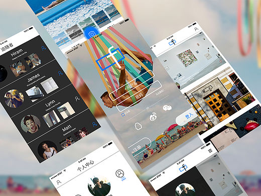 移动设备/APP界面/社交app（个人主页-ZMTU1ODY1NDg=） - APP界面 - 站酷设计师lighters原创素材 - 站酷ZCOOL