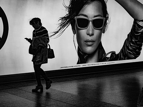 街拍 / 都市黑白影像