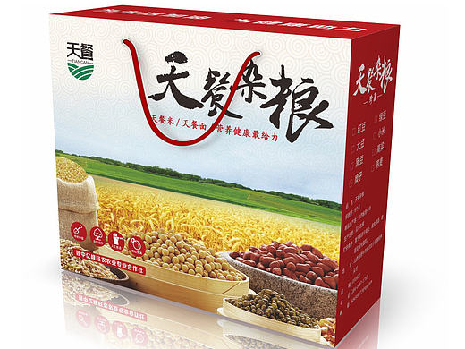 “天餐”杂粮包装设计