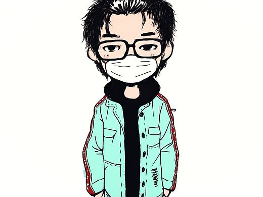 自畫像（個人主頁-ZNDM2ODg0NTY=） - 單幅漫畫 - 站酷設計師KPkarft原創(chuàng)素材 - 站酷ZCOOL