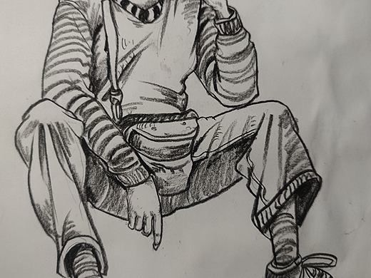 速写（个人主页-ZNDgzMDYyMTY=） - 艺术插画 - 站酷设计师North木子楠原创素材 - 站酷ZCOOL