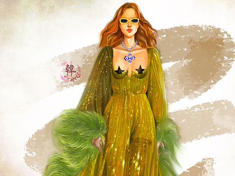 一系列 高定来袭！（个人主页-ZNTk2NDY5NzI=） - 正装/礼服 - 站酷设计师陀陀转圈圈原创素材 - 站酷ZCOOL