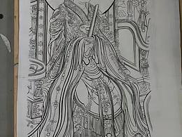 黑白画