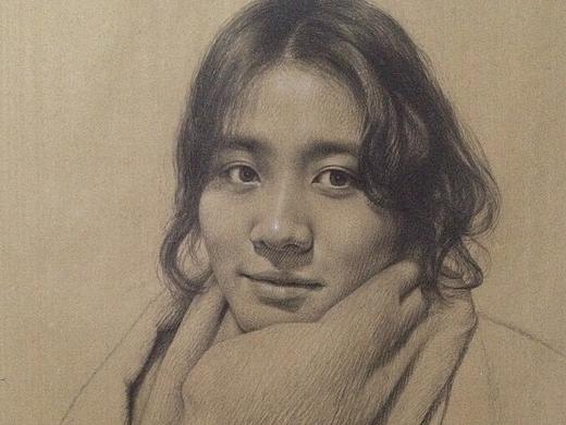 素描练习——炭笔牛皮纸