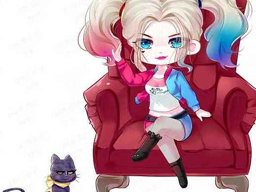 美女照片转Q版绘画（个人主页-ZMTkwNTQwMDg=） - 游戏原画 - 站酷设计师龚仁华原创素材 - 站酷ZCOOL