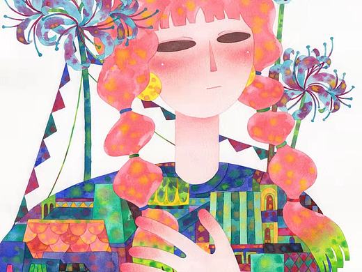 植物·屋子·女孩――系列4