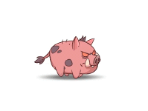 spine小野猪动画