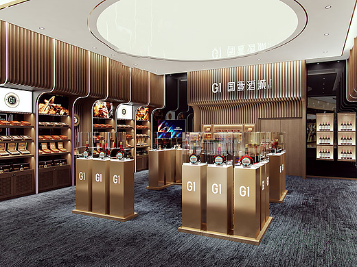 国壹酒城-酒类连锁品牌设计