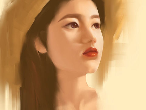 厚涂一張．青春少女（個人主頁-ZNDk0MjcxNDQ=） - 創(chuàng)作習(xí)作 - 站酷設(shè)計師丙仔原創(chuàng)素材 - 站酷ZCOOL
