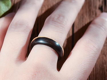 做一枚木戒指 許她一次浪漫的溫度~（個人主頁-ZMjEyMTQwMDQ=） - 首飾設計 - 站酷設計師明月清風設計原創(chuàng)素材 - 站酷ZCOOL