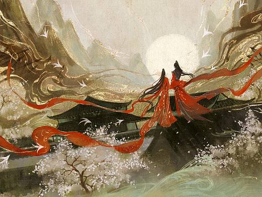 巾幗（個(gè)人主頁-ZNTI5OTk5MDQ=） - 商業(yè)插畫 - 站酷設(shè)計(jì)師與荷ZJD原創(chuàng)素材 - 站酷ZCOOL