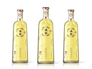 神农皇黄酒包装设计