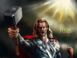 雷神（個人主頁-ZNzIxMDk2） - 商業(yè)插畫 - 站酷設(shè)計師jimmydeath原創(chuàng)素材 - 站酷ZCOOL