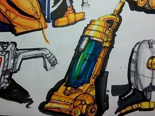 产品手绘练习作品3