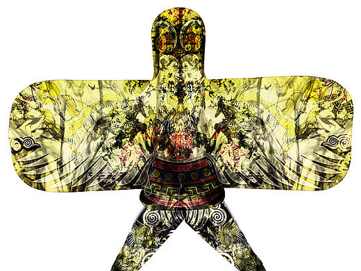 新媒体水墨之风筝