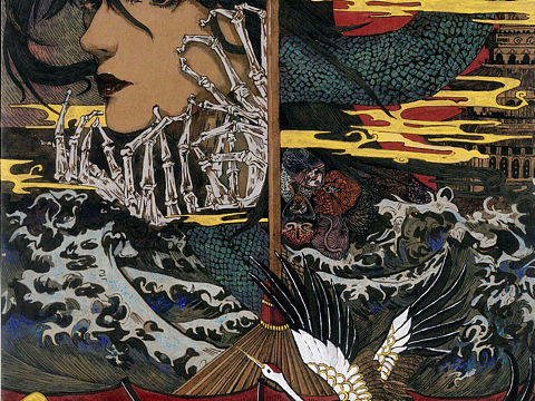 原创，手绘，古风绘画～