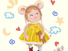 兒童原創(chuàng)手繪插畫(huà)