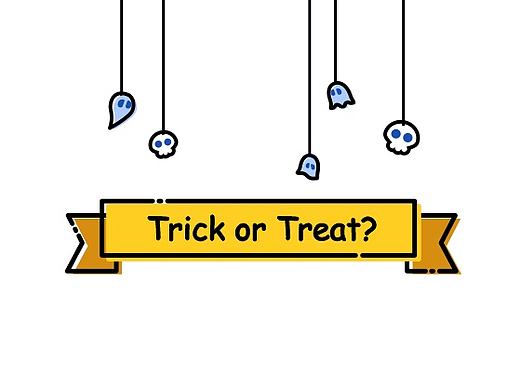 Trick or treat ? 万圣节の小插画