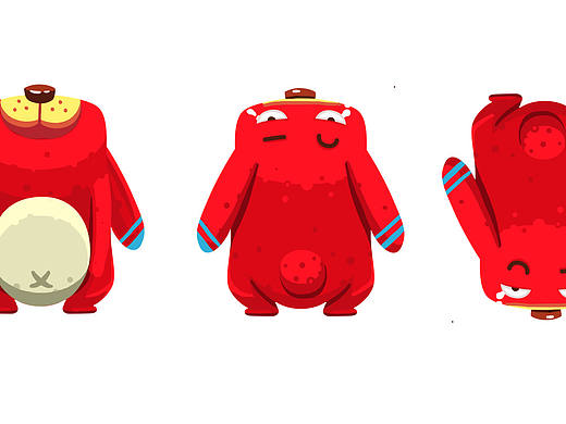 食品包装正反面。