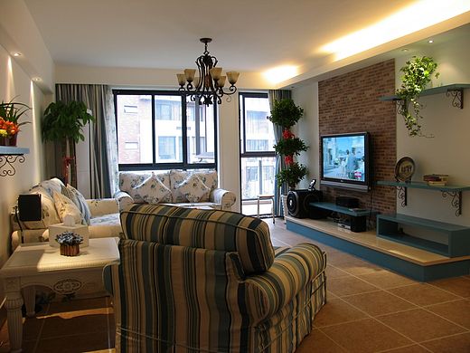 蓝谷地雅居 地中海 完工效果