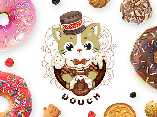 《来自喵星系列》－糖糖的甜品店猫猫6只