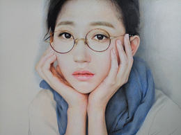 彩铅画