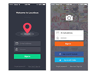 APP界面练习——注册界面