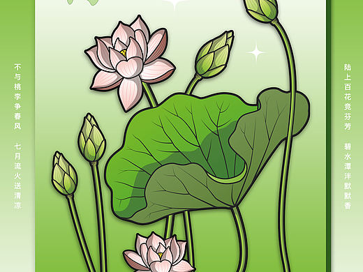 荷 | 百合 | 山茶花