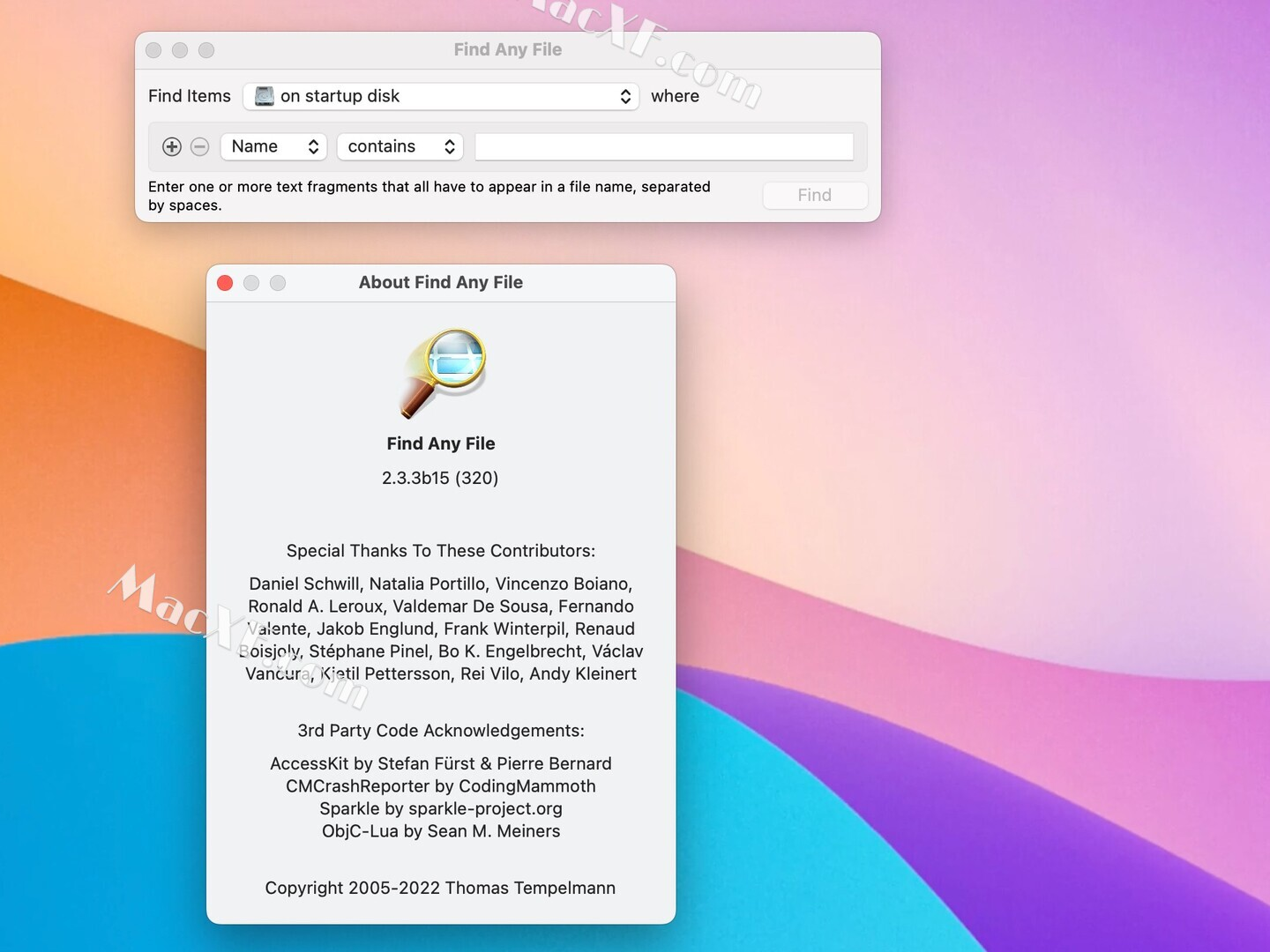 download the new for mac Find Any File FAF