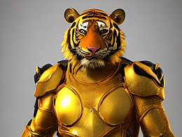 #AI创作实验室#金甲战衣十二生肖