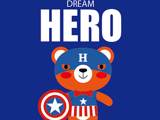 卡通日韩风-嘻哈熊