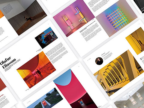 艺术类杂志排版