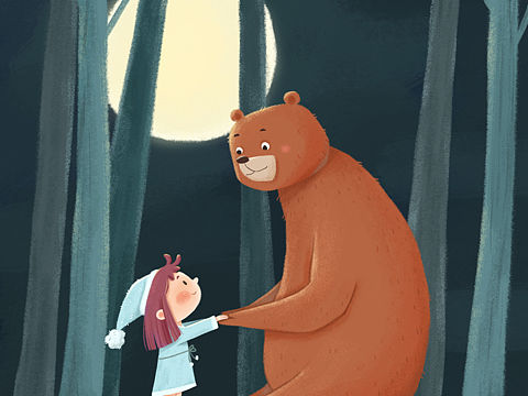 熊熊你好（个人主页-ZNTI0ODYyNzI=） - 儿童插画 - 站酷设计师KAIKAI开开原创素材 - 站酷ZCOOL