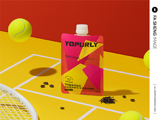 产品摄影｜YOPURLY 物享纯粹 乳清蛋白摇摇袋