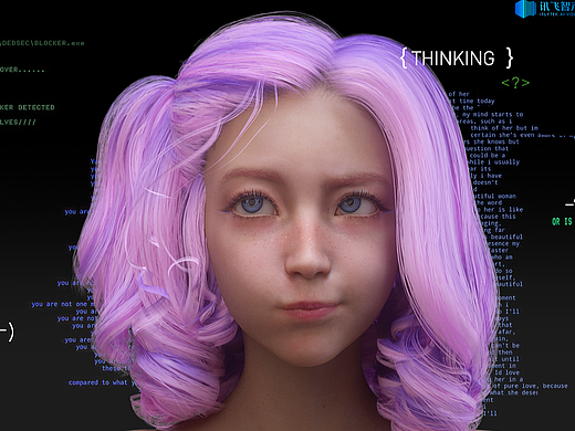 虚拟数字人设计_Anita