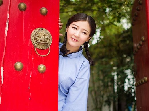 【小楼昨夜又东风】 By 莫敏儿-时光元摄影（个人主页-ZMTI5OTk1MjQ=） - 人像摄影 - 站酷设计师太阳井原创素材 - 站酷ZCOOL