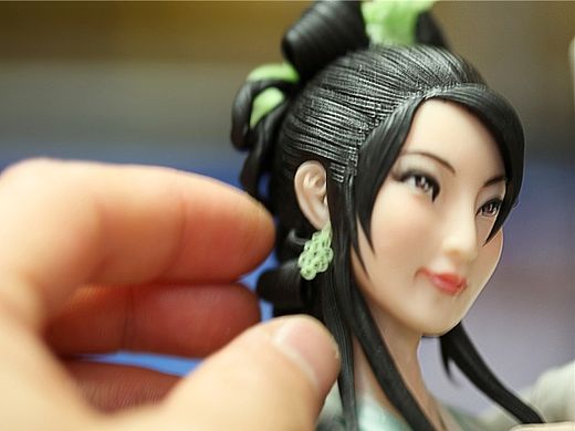 美食美图面塑《大白小青》穿衣步骤大揭秘