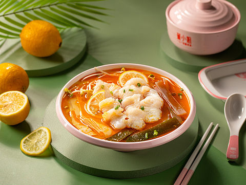 快餐外卖拍摄 | 董小姐一人一份酸菜鱼×玩味拾光