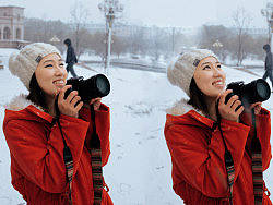 the second snow（个人主页-ZMTA1MjM0NA==） - 人像摄影 - 站酷设计师肉肉的森原创素材 - 站酷ZCOOL