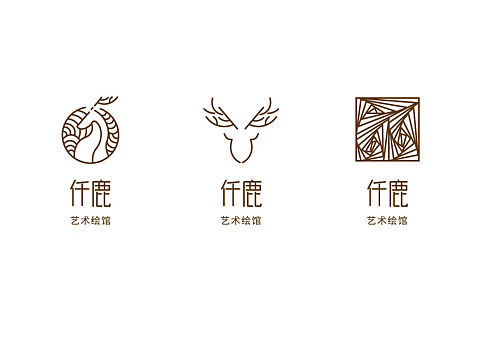 缠绕画会馆logo