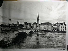 素描-苏黎世河畔