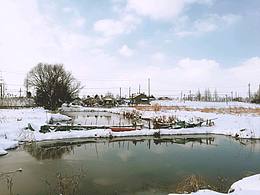 小镇雪景