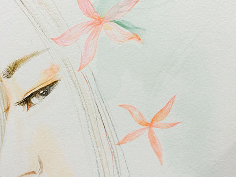 固體水彩顏料畫（個(gè)人主頁-ZMjI4NjIyODQ=） - 創(chuàng)作習(xí)作 - 站酷設(shè)計(jì)師氵瑩氵瑩女古女涼原創(chuàng)素材 - 站酷ZCOOL