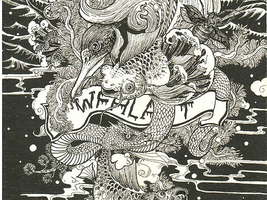 王荣亮作品临摹   针管笔手绘
