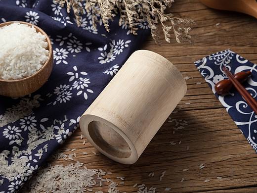 大米场景拍摄。