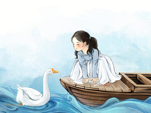 美少女与鹅鹅鹅