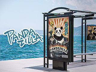 Pandazilla! 英国当地啤酒公司的一个项目