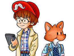 Icy and Mox in Elora Town